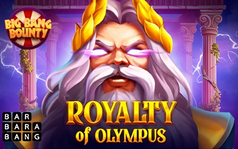 Spin Royalty of Olympus reels on the official Melbet platform.