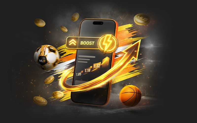 Boost your potential winnings with the Melbet accumulator booster.