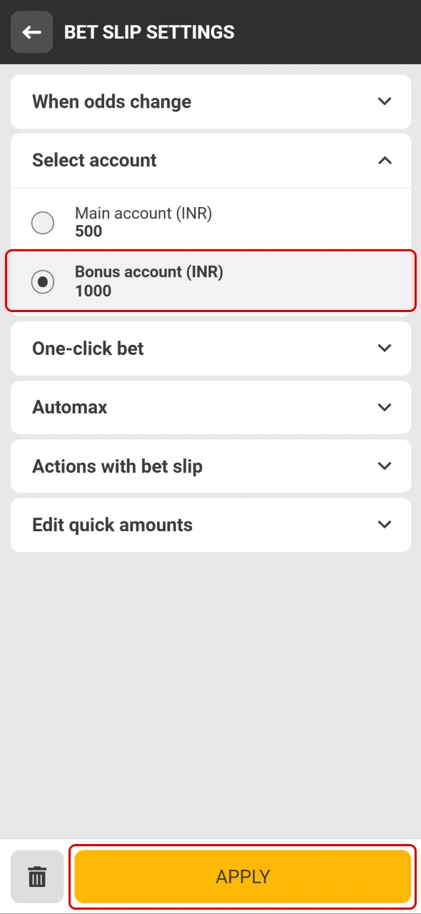 Complete the Melbet wagering requirements to cash out your bonus winnings.