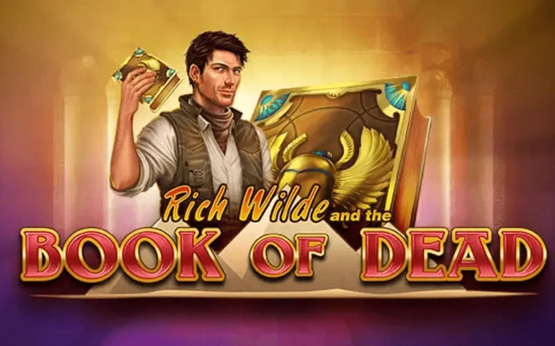 Unlock ancient Egyptian treasures in the Book of Dead slot on Melbet.