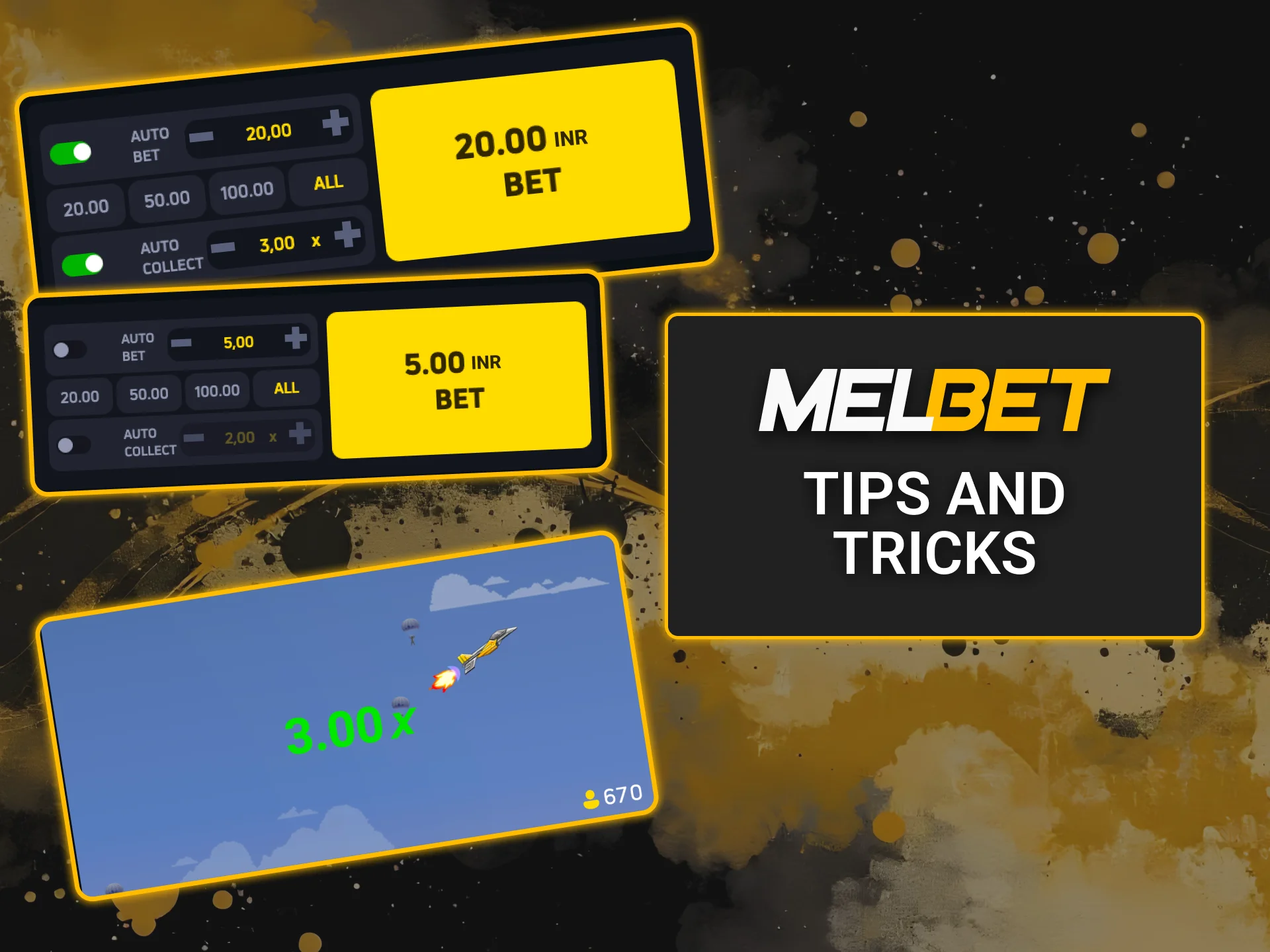 Use JetX betting tips at Melbet.