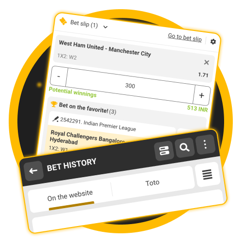 Join Melbet and keep track of your wagers easily with a one tap bets log.