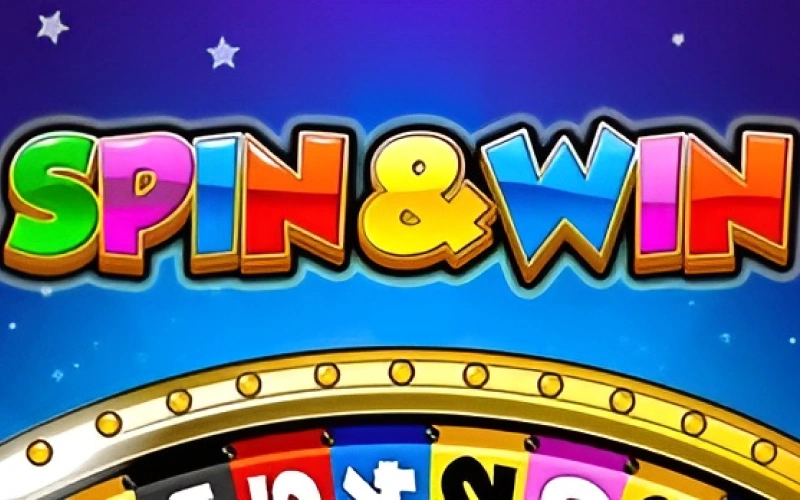 Turn the wheel to receive instant multipliers in Spin and Win on Melbet.