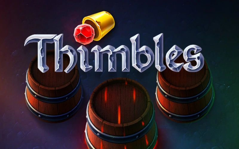 Find the hidden ball under the thimbles to win multipliers on Melbet.