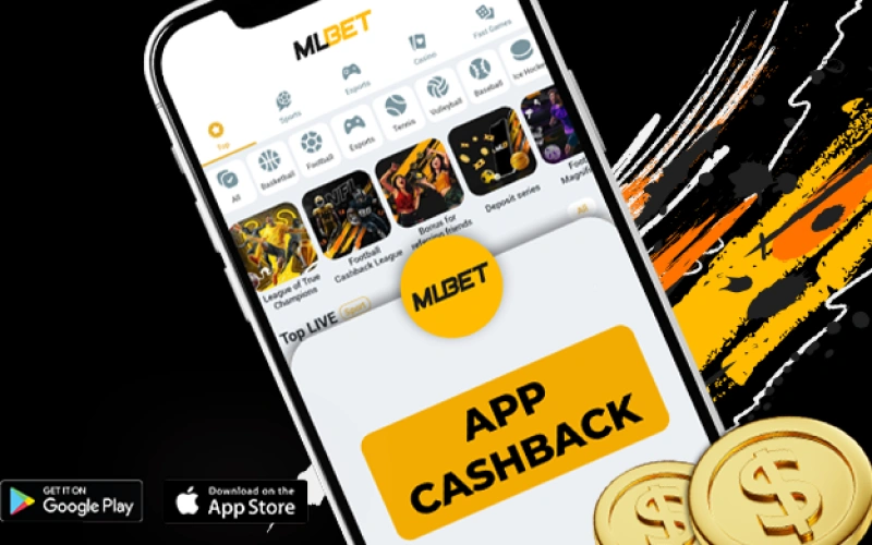 Download the Melbet app to get your weekly cashback bonus.