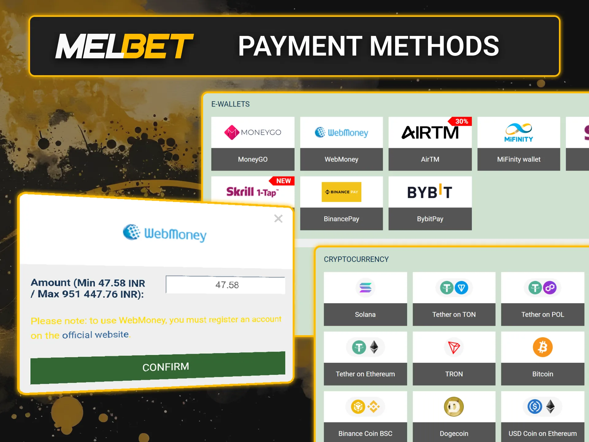 Watch live eSports streams and bet on the official Melbet platform.